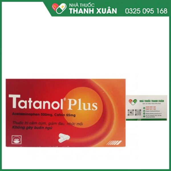 Tatanol Plus - Thuốc điều trị cảm cúm, cảm lạnh, đau đầu, đau nửa đầu,